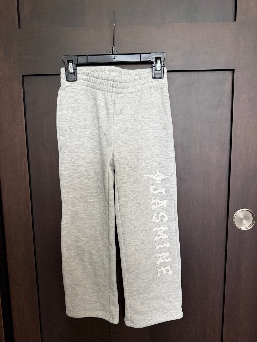 Disney Girls Princess Jasmine Wide Leg Sweatpants size XS 4/5 NEW